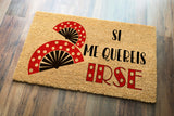 Felpudo divertido Si me queréis...irse