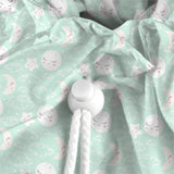 Mochila Solapa personalizada Lunas Mint
