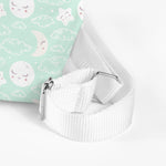Mochila Solapa personalizada Lunas Mint