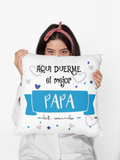 Cojin Regalo para el Familiar Que mas Quieres.Cojin:Relleno+funda(40x40cm)Papa