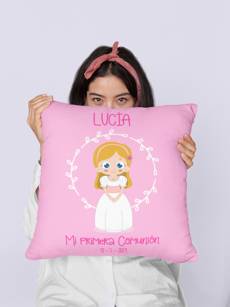 Cojin Personalizado Rosa Princesa