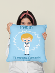 Cojín Personalizado niño Marinero "Mi Primera Comunión". Varios diseños y tamaños