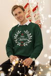 Sudadera Navidad adulto Vintage Merry Christmas