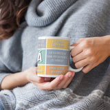Taza divertida Frases Mamá Minimal