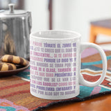Taza divertida Frases Mamá Pink