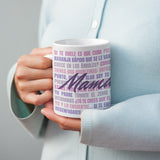 Taza divertida Frases Mamá Pink