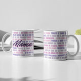 Taza divertida Frases Mamá Pink