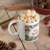 Taza Navidad personalizada con foto Feliz Navidad
