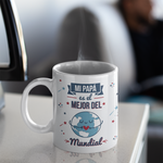 Taza divertida Mejor Papá del mundo mundial