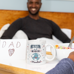 Taza divertida Mejor Papá del mundo mundial