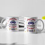 Taza divertida Papá Superhéroe